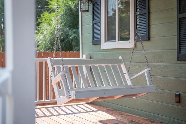 Porch Swing Installation in Idaho Falls